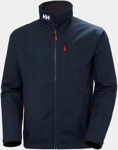 Xhaketë Helly Hansen Crew Jacket 2.0 për burra, poliester, blu navy
