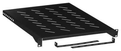Raft kabineti 19" Lanberg AK-1005-B, 1U, 800mm, i zi