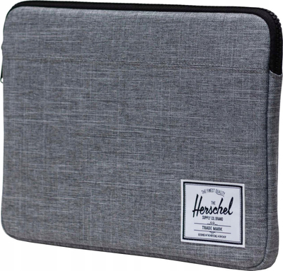 Mbrojtëse laptopi Herschel Anchor Sleeve, 13", me zinxhir, gri