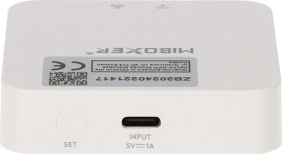 Gateway smart home Quik Strip Zigbee 3.0, qendër lidhëse, i bardhë