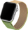Rrip çeliku për Apple Watch Steel Collection, 38/40/41mm, mbyllje me magnet, jeshile me ari