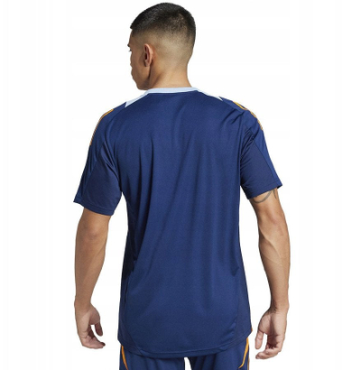 Bluza stërvitore Adidas Real Madrid JSY M JE4207, poliester, për meshkuj, e bardhë