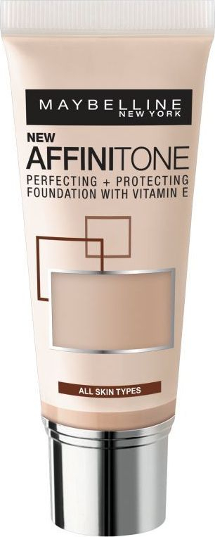Krem pudër Maybelline Affinitone 02 Light Porcelain, 30ml