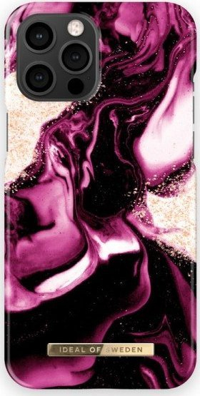 Mbulesë telefoni iDeal Of Sweden IDFCAW21 I2167 319, për iPhone 13 Pro Max, TPU, Golden Ruby Marble