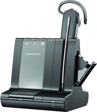 Kufje pa tela Poly Savi 8245-M, DECT, USB-A, të zeza