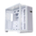 Kutia gaming 1ST PLAYER RT7 White Edition, triple tempered glass, deri 7 ventilatorë, e bardhë