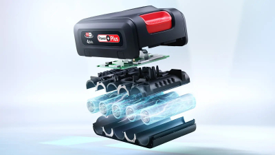 Bateri Bosch Power Plus BHZUB1840, 18V, 4Ah, e zezë
