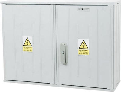 Kuti elektrike Incobex Thermosetting STN 80x58, 580x800x250mm, IP44, gri