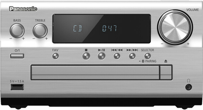 Mikro sistem Panasonic SC-PMX802E, i argjendtë