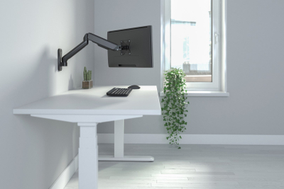 Mbajtëse muri për monitor Digitus DA-90425, 15"-32", VESA, e zezë mat