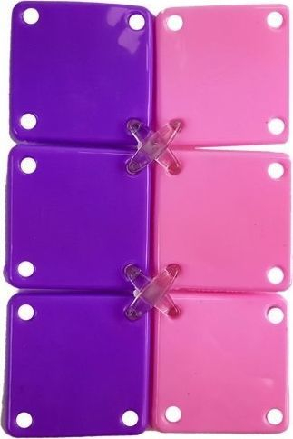 Set lodër DIY për boje çante “Creative Handbag Making Kit”, çantë për montim, 6+, rozë vjollcë