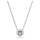 Qafore për femra Swarovski 5662142, 38cm, e argjendtë