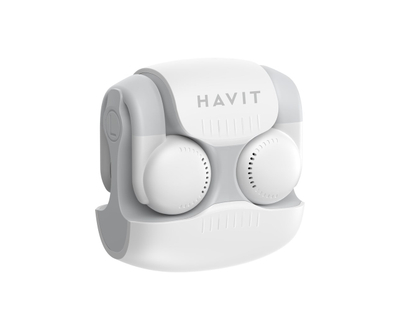 Слушалки Havit OWS907 TWS, Bluetooth 5.3, сиви