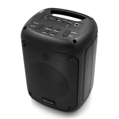Звучник SQUEAK Beatflow SQ1005, Bluetooth 5.0, со караоке функција, црн