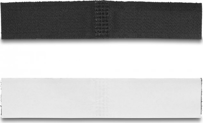 Mbajtëse kabllosh DeLOCK Hook and Loop, vetëngjitëse, set, 110 mm x 20 mm