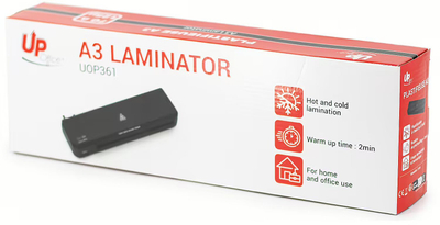 Laminator Uprint A3 UOP361, format A3, 125 µ, i bardhë