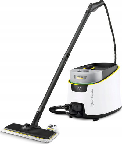 Pastrues me avull Kärcher SC 5 Deluxe Signature Line, me LED, funksion VapoHydro, i verdhë