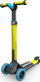 Trotinet për kalamoj BERG Nexo Foldable, 3 rrota, timon i rregullueshëm, lime