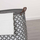 Shportë rrobash Sealskin Laundry Basket Diamonds, 60L, me doreza, gri me figura