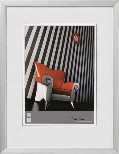Kornizë fotografie Walther Chair (AJ040S), 30x40 cm, e argjendtë
