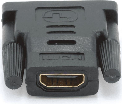 Përshtatës Gembird Gold (HD) (F) DVI (M) (A-HDMI-DVI-2), i zi