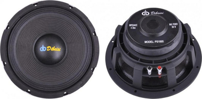 Bori Dibeisi PS1005, 10" 25 cm, 300 W 8 Ohm, e zezë