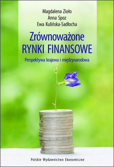 Економска книга Одржливи финансиски пазари, академска монографија, одржливи финансии, повеќебојна