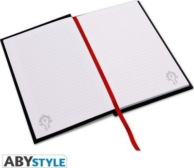 Fletore ABYstyle World of Warcraft Horde, 180 faqe, e zezë