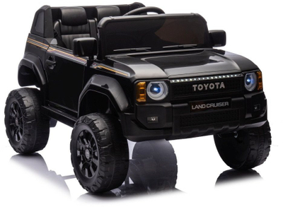 Makina elektrike për kalamaj Toyota Land Cruiser Prado, 12V, me pult 2.4 GHz, e zezë