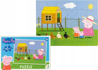 Puzzle Dodo Peppa Pig, 30 copë, për kalamaj 3+