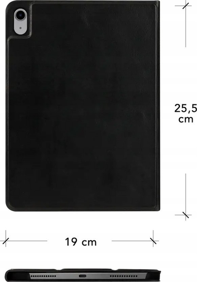 Mbulesë tablet Dbramante1928 Risskov iPad Folio, për iPad 10.9" gjenerata e 10, e zezë