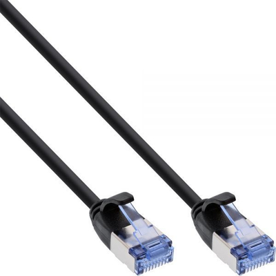 Kabllo rrjeti InLine 71900S 10m Cat6a U / FTP (STP) (71900S), e zezë
