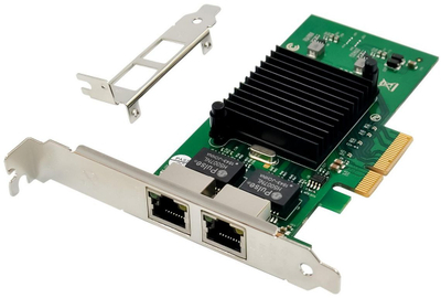 Kartë rrjeti Microconnect PCIe x1 Intel, gigabit, për kompjuter tavoline