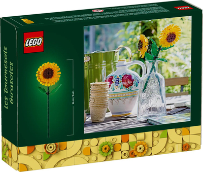 Set LEGO Botanicals 40524 Sunflowers, dekorativ, shumëngjyrësh