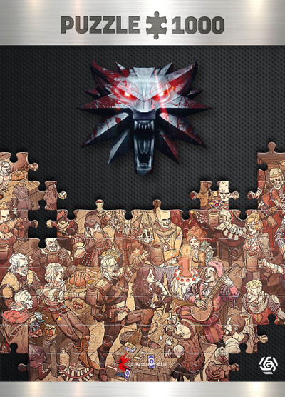 Puzzle Good Loot The Witcher 3 Wild Hunt Birthday, 1000 copa, 68 x 48 cm, me shumë ngjyra