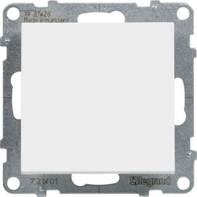 Ndërprerës njëpolësh Legrand SUNO 721101, 10 AX, 250 V, i bardhë