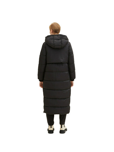 Pallto Tom Tailor Regular Fit, e zezë