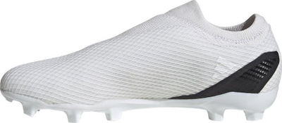Këpucë futbolli Adidas X Speedportal.3 FG, për burra, pa lidhëse, të bardha