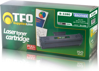 Toner lazer TFO B-3280, në vend të Brother TN-3280, i zi