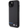 Këllëf BMW Leather Carbon për iPhone 15 Plus, 6.7", lëkurë karboni, i zi