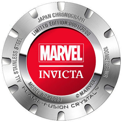 Orë dore Invicta Marvel Punisher 25983, man