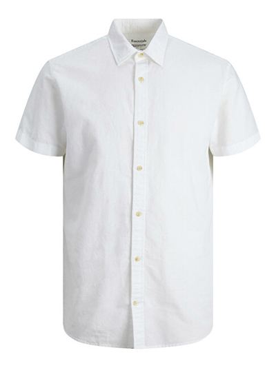 Këmishë Jack&Jones JJESUMMER Slim Fit 12220136 White
