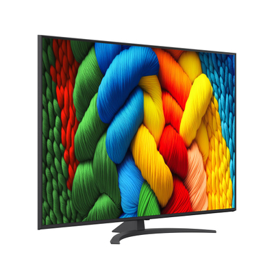 Телевизор LG 65NANO81A6A, 65\", 4K UHD NanoCell, паметен, црн