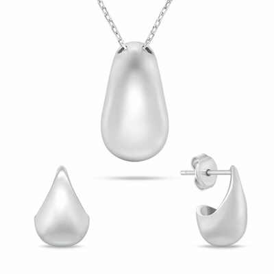 Set qafore dhe vathë Brilio Silver SET272W