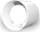 Ventilator kanali Dospel EURO, 100mm, 100 m³/h, 230V, i bardhë