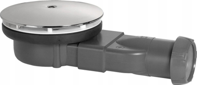 Shkarkues dushe Wirquin Slim Plus, Fi90mm, membran silikoni, krom