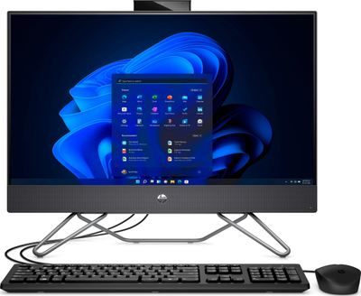 Kompjuter AIO HP Pro 240 G9, 23.8" FHD, i5 12‑gjeneratë, 8GB RAM, SSD 512GB, argjendtë