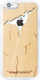 Këse telefoni Smartwoods Case Cracked Wooden Maple, dru panje, për iPhone 6 6S Plus, bezhë
