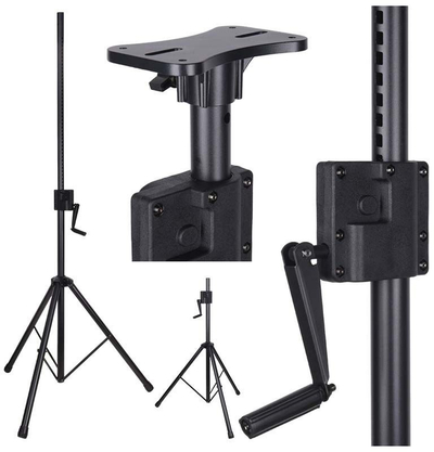 Stativ kolonash Stand4Me SP 22, me vinç, deri 70kg, i zi