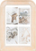 Kornizë kollazh Atmosphera Elena Wood, 4 foto 10x15 cm, për mur, bezhë